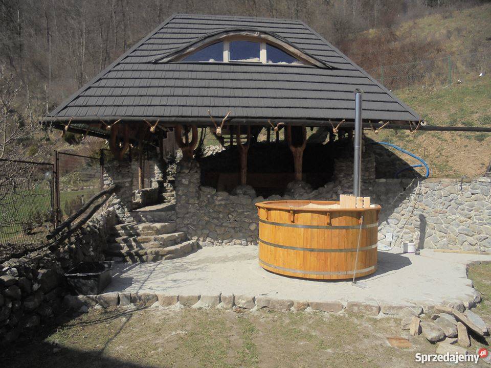 Beczka 160 Balia Kąpielowa Gorąca Bania Hot Tub podlaskie Suwałki