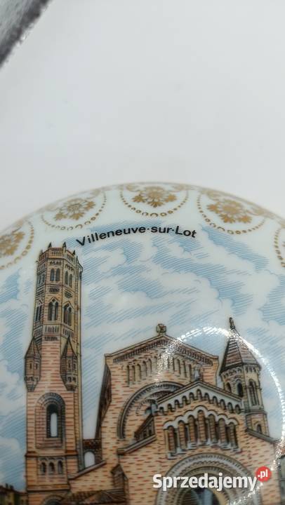 Porcelanowy pojemnik puzderko Francja lubelskie Zamość sprzedam