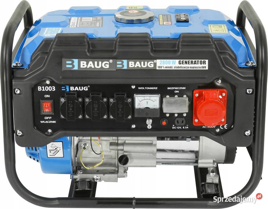 Agregata prądotwórczy 2800 W GENERATOR PRĄDU 7