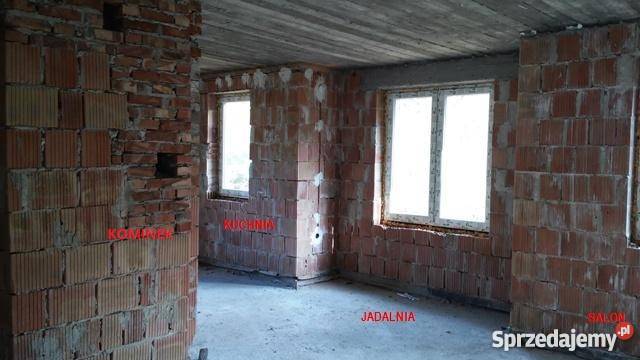Dom stan surowy zamknięty 123 m2 cicha Jodłówka-Wałki