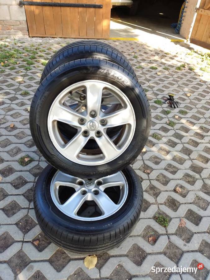 Komplet kół felgi aluminiowe z oponami letnimi 55 Samochodowe Palikije Pierwsze