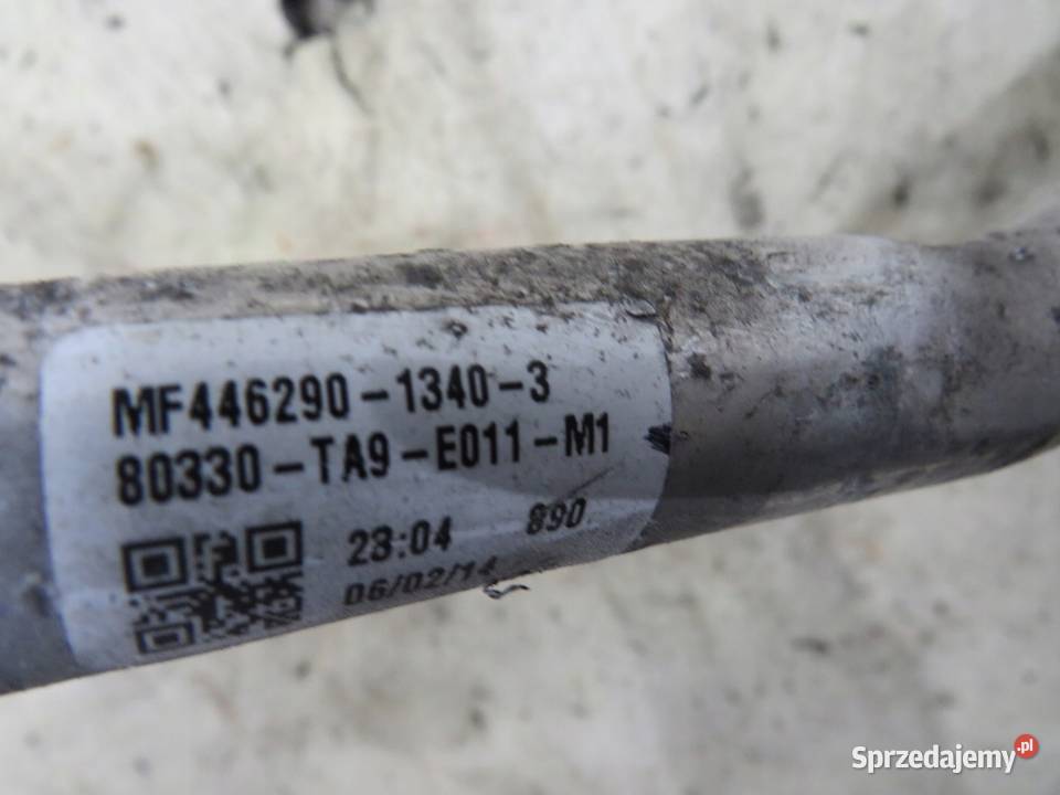 WĄŻ PRZEWÓD KLIMATYZACJI CIVIC IX 16 IDTEC osobowe Klimatyzacja