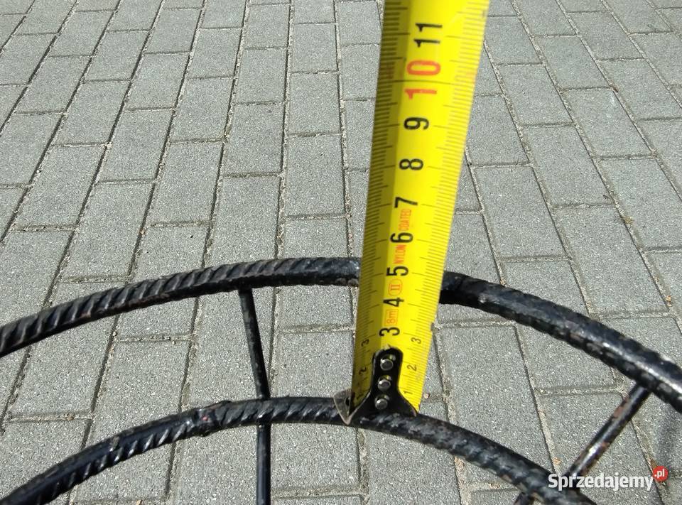 Kwietnik metaloplastyka z prędów solidny PRL Gdynia sprzedam
