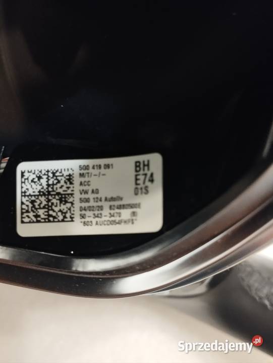 Kierownica multifunkcyjna łopatki VW Golf 7 Części samochodowe