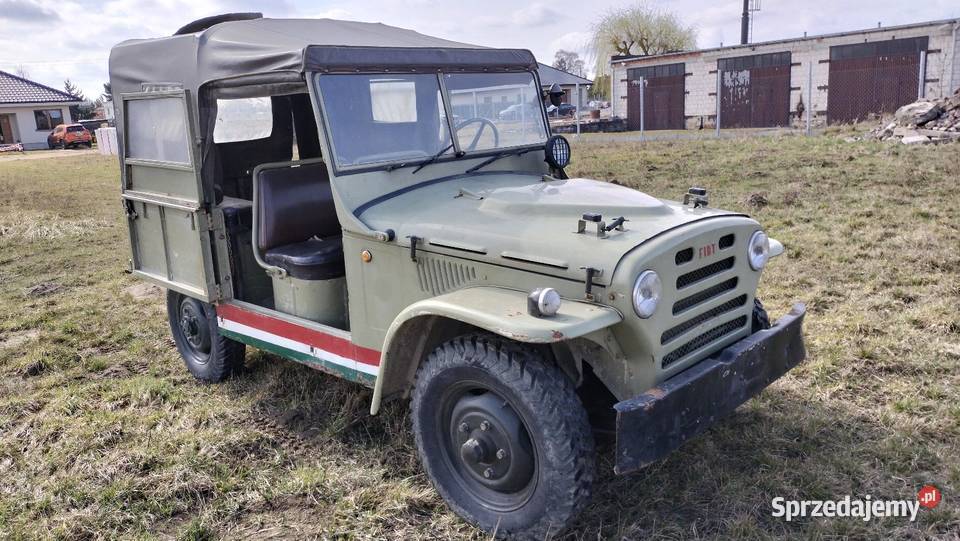 Fiat campagnola 1970 diesel 36524km Kostrzyn sprzedam