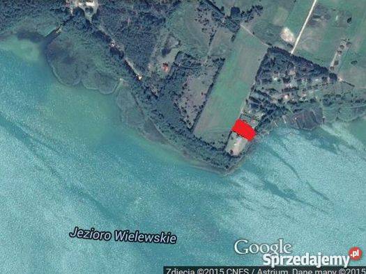 Sprzedam działkę rekreacyjną jeziorem Wiele