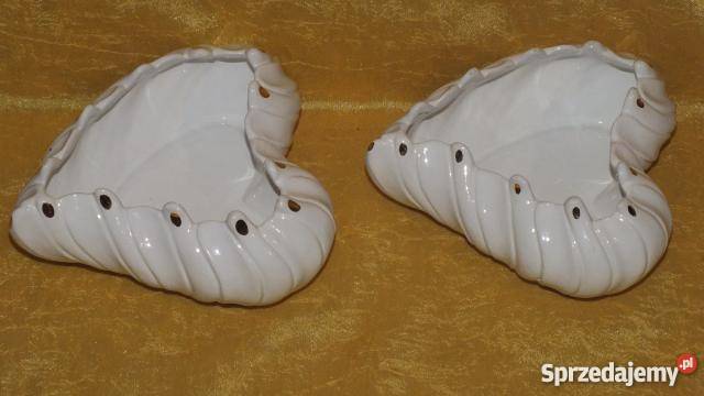 Szkatułki puzderka porcelanowe w kształcie serca Inowrocław sprzedam