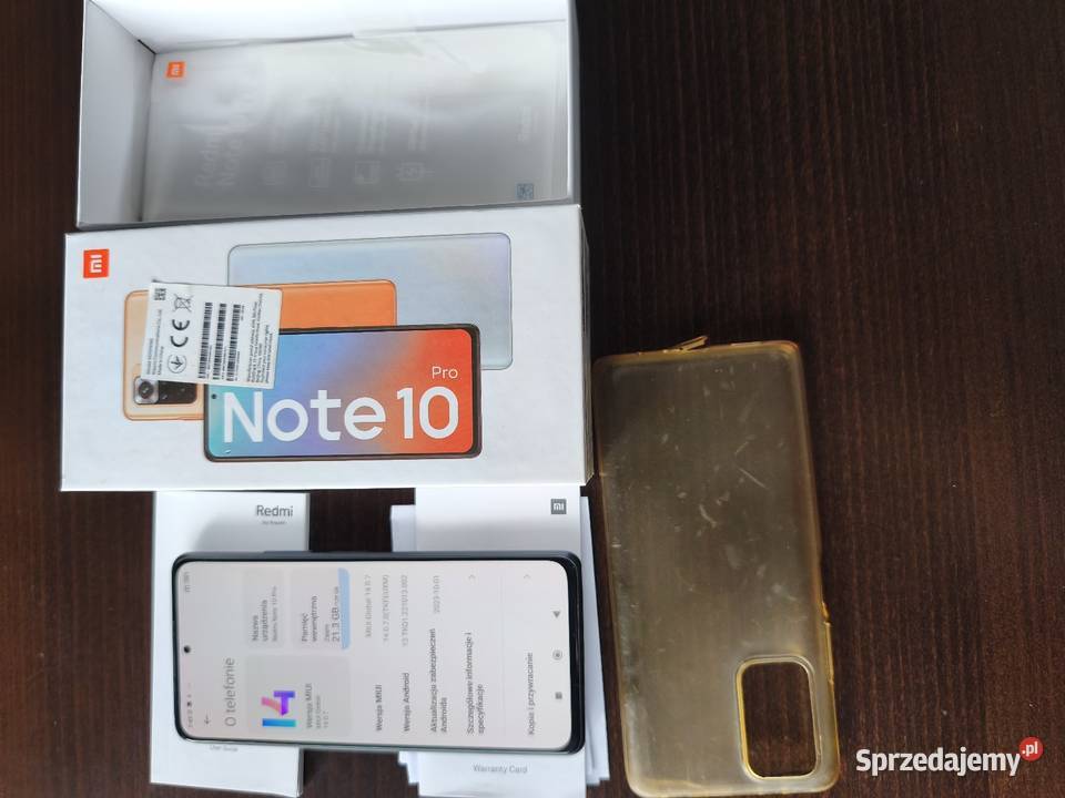 Telefon Xiaomi redmi note 10 pro Myszków