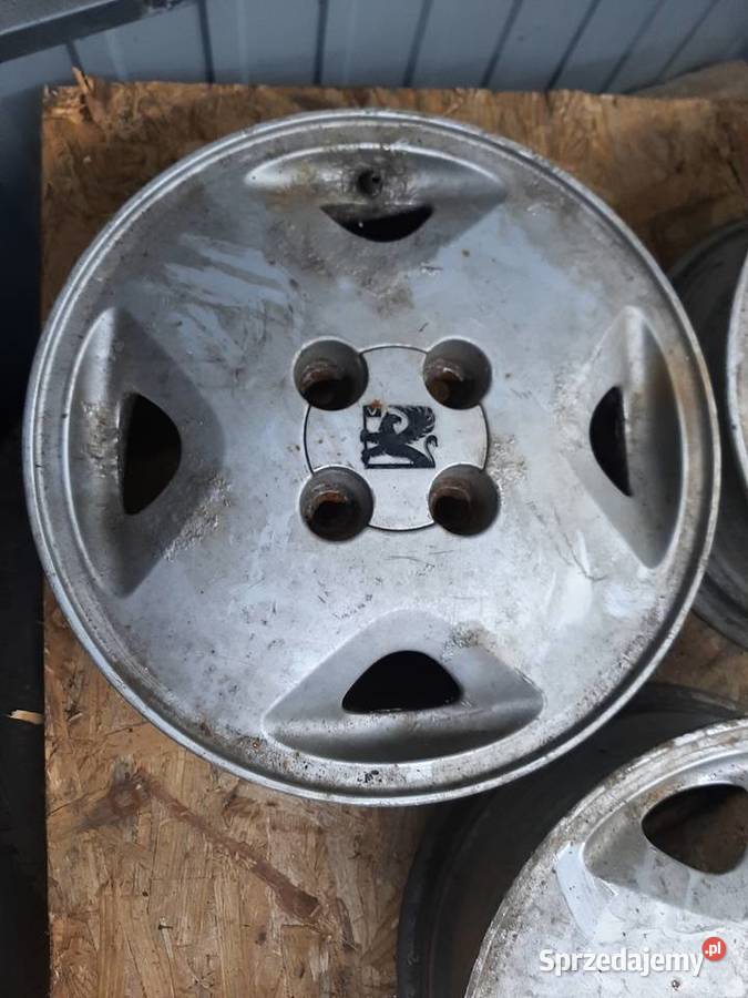 Opel komplet 3 sztuk alufelg R14 4x100 ET49 Średnica 14" Samochodowe Ksawerów