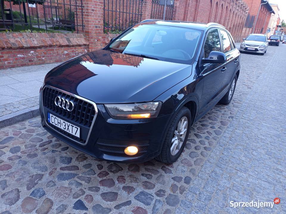 Audi Q3 20 TDI 2012 z Niemiecserwisnavi sprawna kujawsko-pomorskie Chełmno