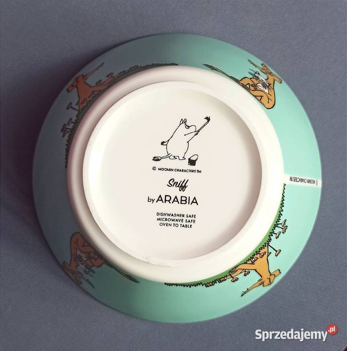 MUMINKI miseczka Moomin Arabia Finland RYJEK małopolskie Jasień
