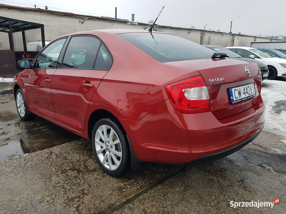 koda RAPID 16 MPI Benzyna Zarejestrowany nieuszkodzony Włocławek