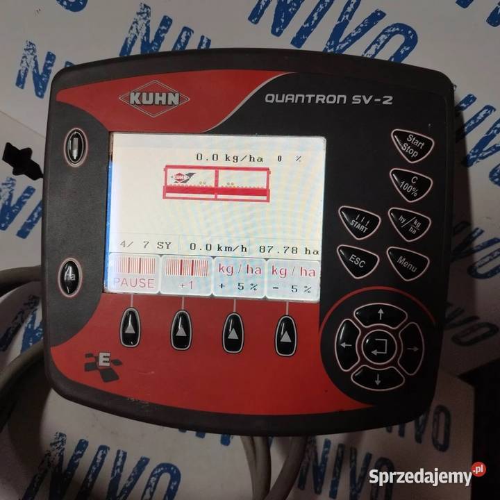 Sterownik komputer Kuhn siewnik Quantron SV 2 łódzkie Łowicz