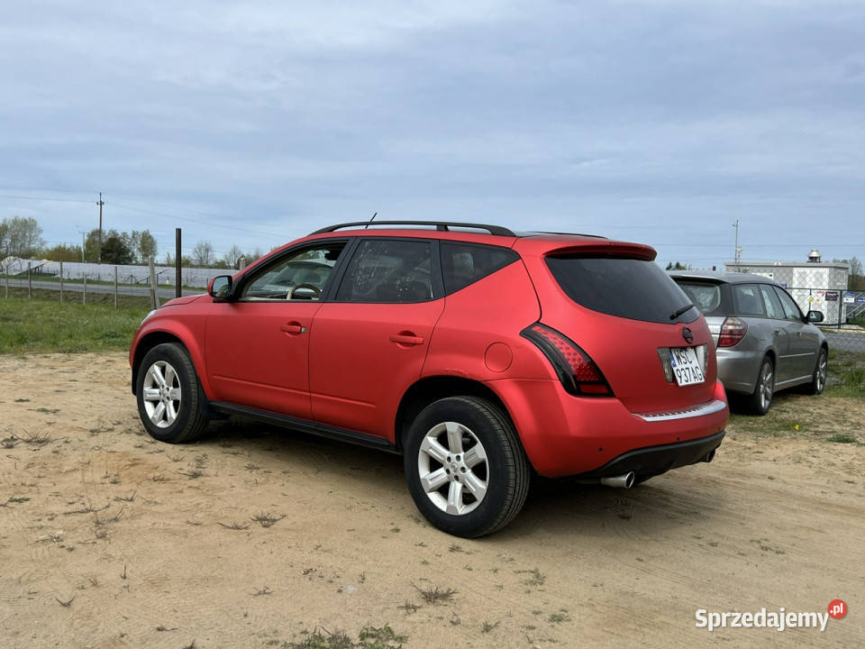 Nissan Murano 35 V6 245 4X4 Z GAZEM TANIOZAMIANA Rok produkcji 2007 mazowieckie Warszawa