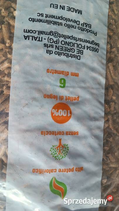 Pellet sosnowy czysty A1 din premium twardy Leszno