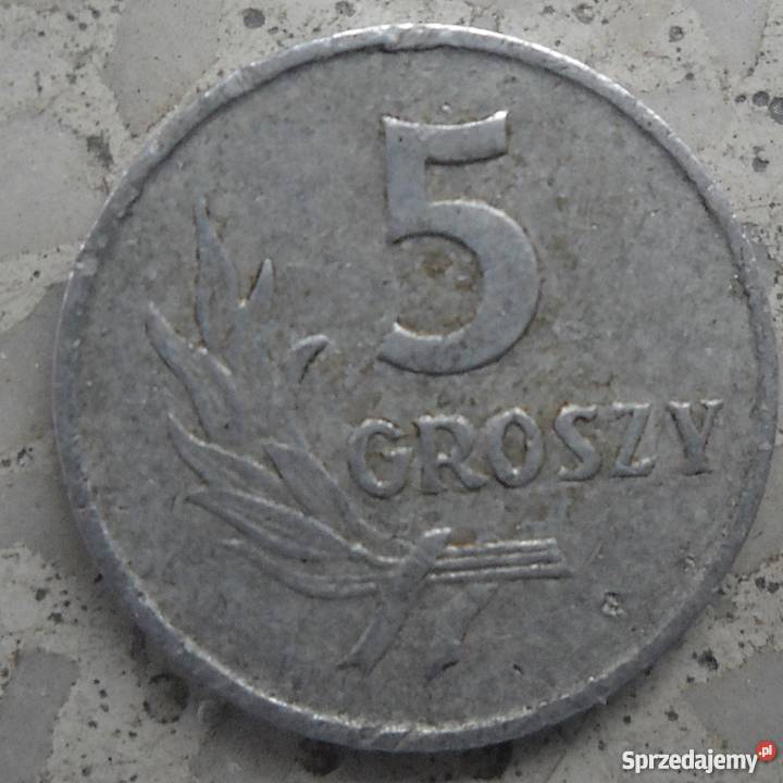 POLSKA5 GROSZY1961 r bzAL mazowieckie Legionowo
