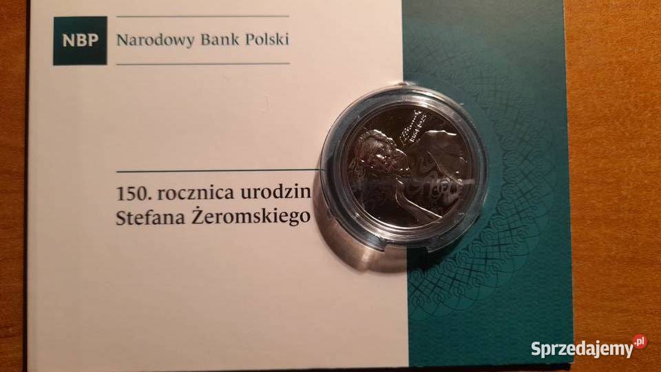 Moneta srebrna 150 rocznica urodzin Stefana Warszawa sprzedam