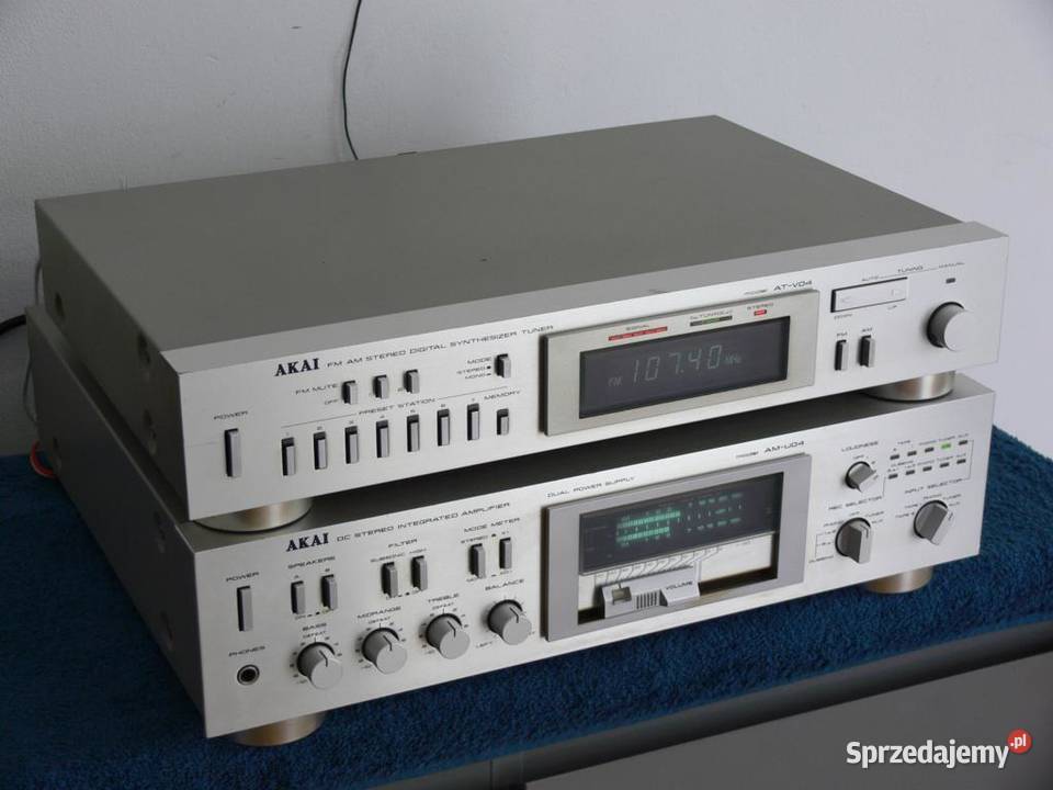Wzmacniacz i tuner Akai Vintage WYSYŁKA Jasło