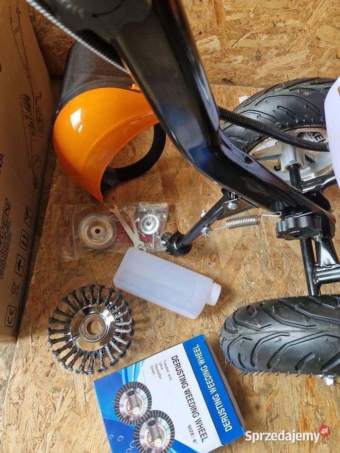 KOSA SPALINOWA BOXER BX3216 na kołach wykaszarka wielkopolskie Głogowa