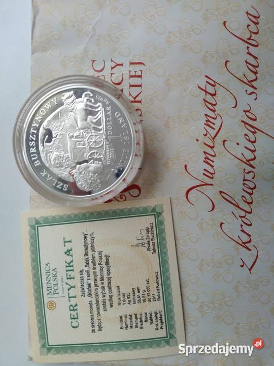 Monety kolekcjonerskie Certyfikaty koperty Antyki, Sztuka, Kolekcje Skierniewice