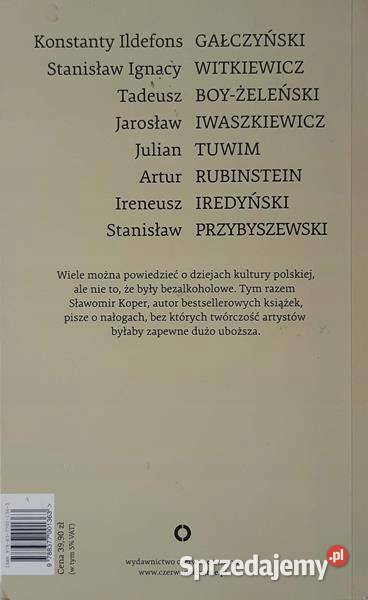 Alkohol i muzy Sławomir Koper kujawsko-pomorskie Osięciny sprzedam