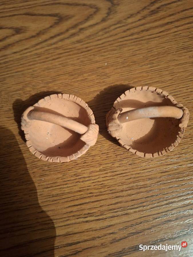 Koszyczki ceramiczne Porcelana i szkło