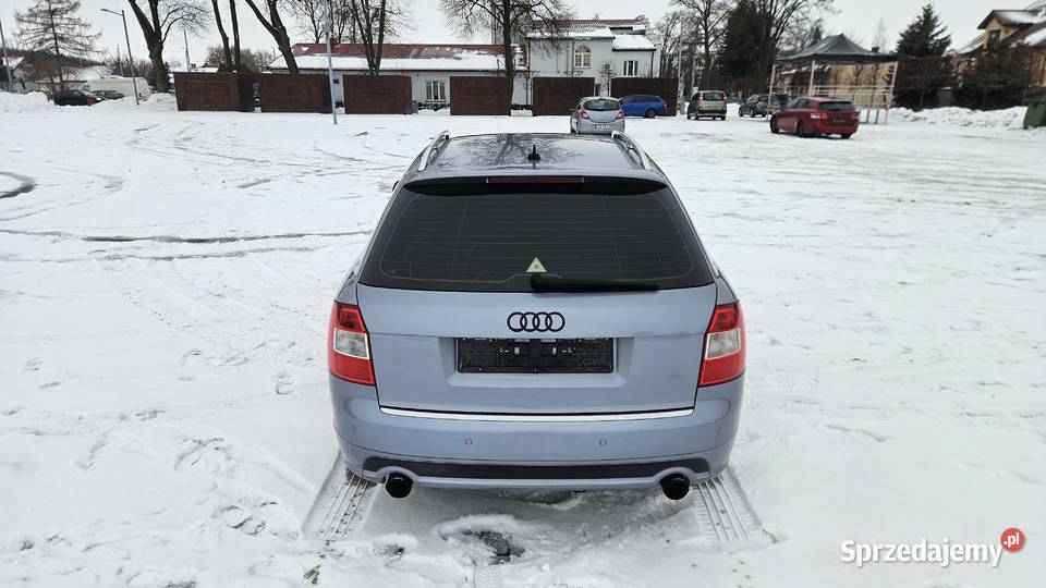 Audi A4 B6 18 Avant T Quattro SLINE 2003r Manual benzyna Motoryzacja Niedrzwica Duża