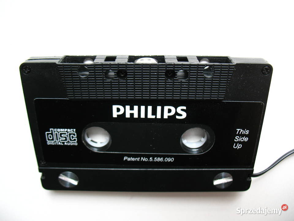 Adapter kasetowy Philips MP3 smartfon Jack 3,5mm