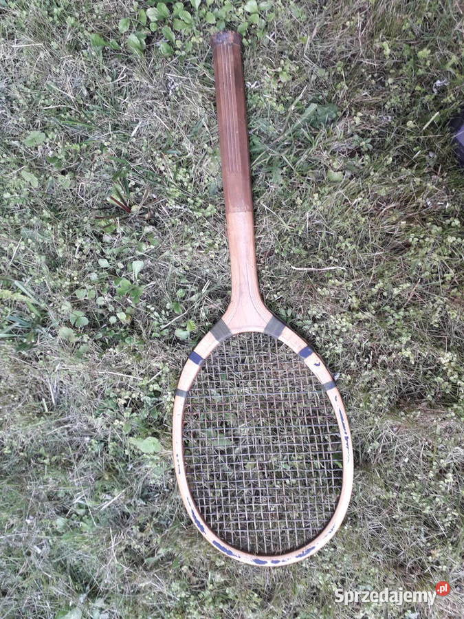 Rakieta tenisowa stara z początku XX w Kraków
