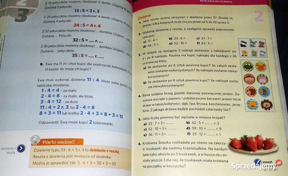 Matematyka z klasą 4 Podręcznik Lucyna Klama lubelskie Chełm
