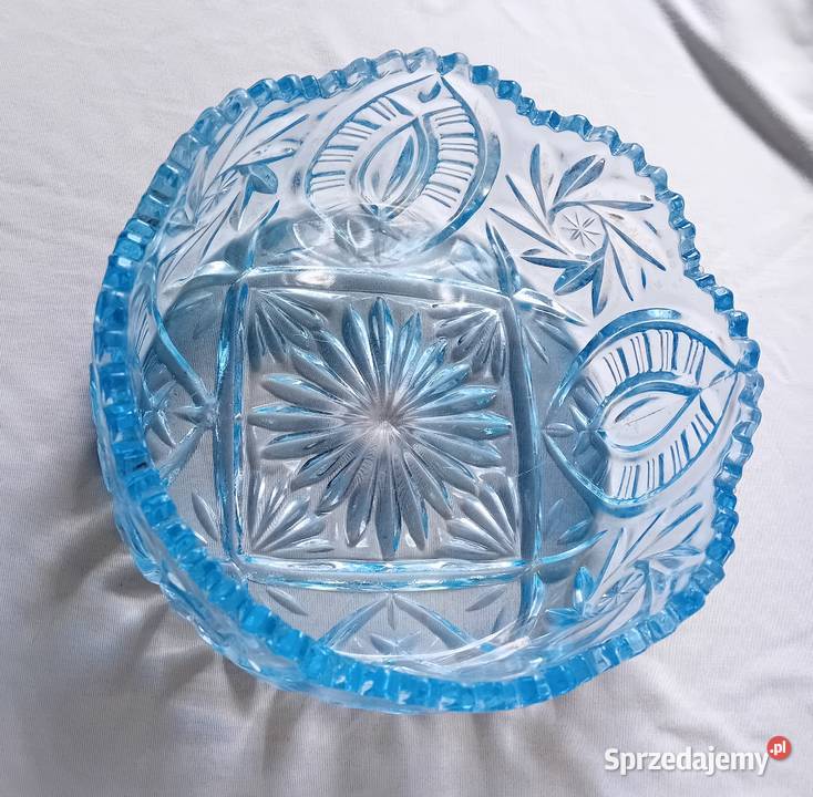 Błękitna misa HSG Ząbkowice numer katalogowy Porcelana i szkło Porcelana i szkło sprzedam