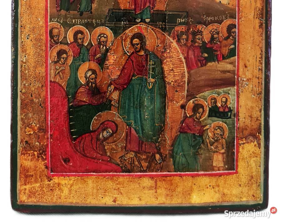 Ikona Zmartwychwstanie Zstąpienie do Otchłani Warszawa