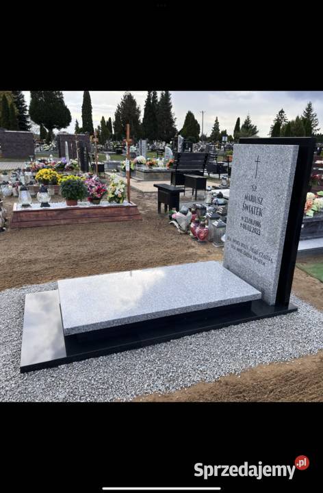 NAGROBEK POMNIK GRANIT STRZEGOM IMPALA Konary