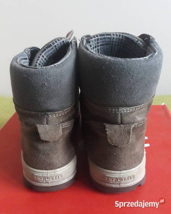 Buty zimowe trapery Superfit r36 SKÓRA NATURALNA Oława