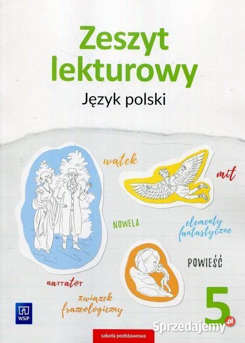 ZESZYT LEKTUROWY KLasa 5 szkoła podstawowa WSiP Białystok