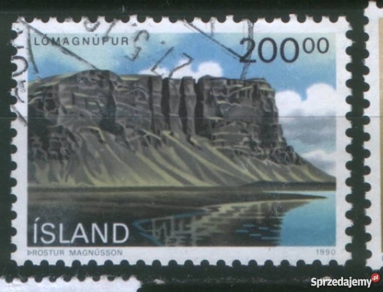 Zn Islandia Mi 732 kas 1990 Gliwice