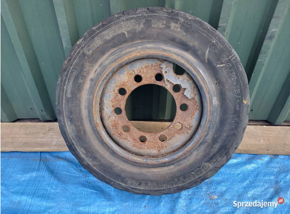 KOŁO OPONA CONTINENTAL 250 R 15 PEŁNA 25070 Opony lubuskie Szprotawa
