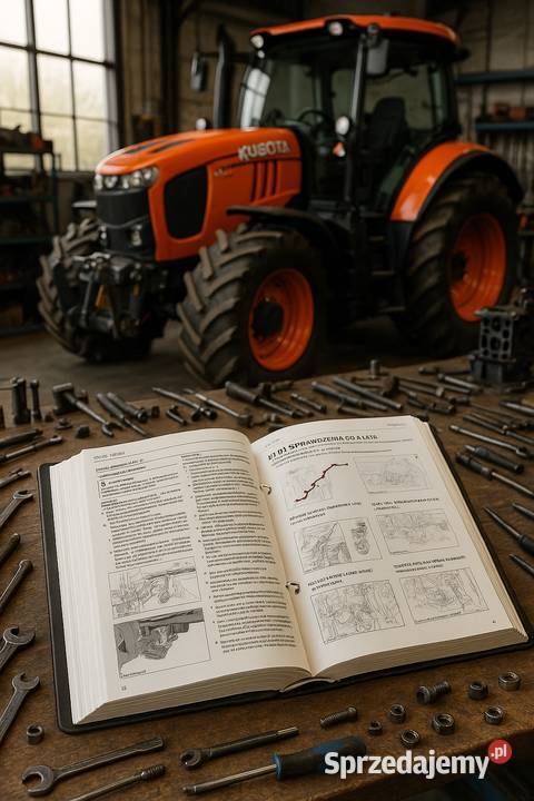 Instrukcja napraw do ciągnika KUBOTA serii M7131 Gdańsk