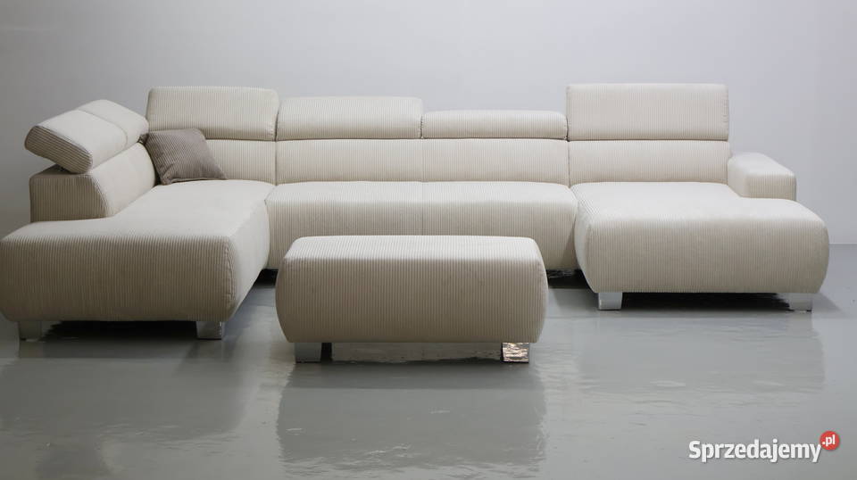 TNP WIelkie U regulowane zagłówki rogówka salon 359cm wielkopolskie sprzedam