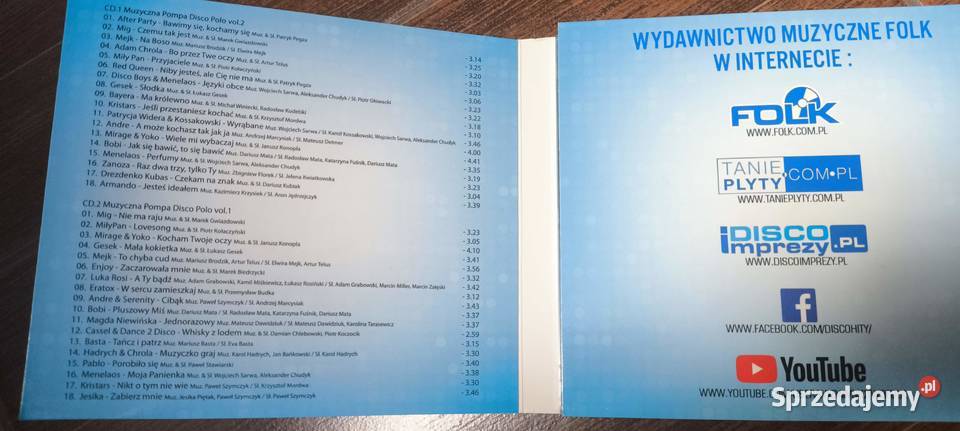 Muzyczna Pompa Disco Polo Vol 2 CD śląskie Gliwice