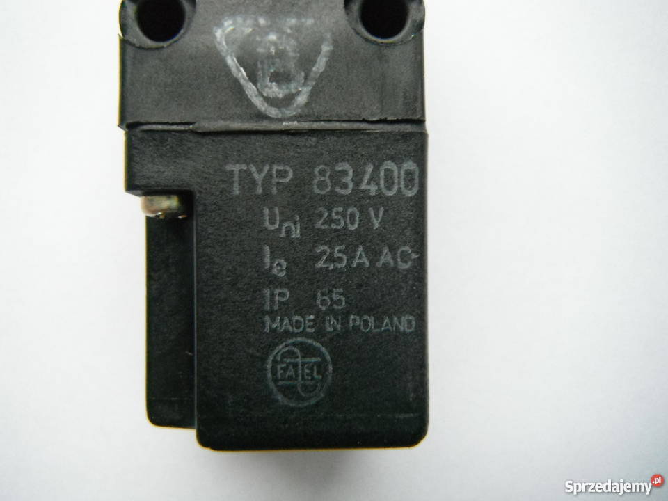 Wyłącznik krańcowy 83400 łącznik miniaturowy 25A Barak