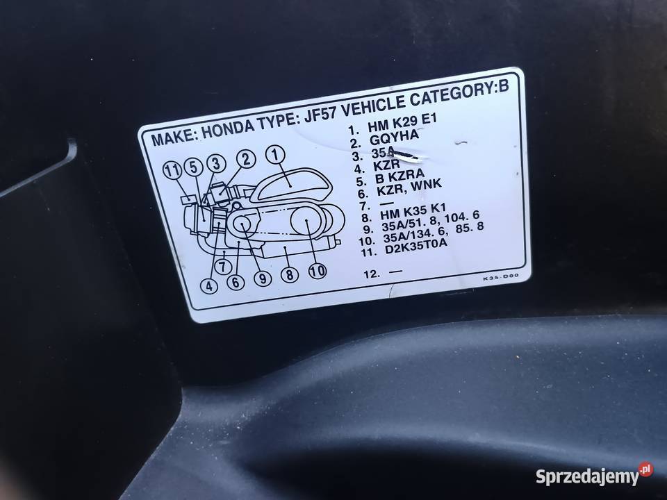 Honda pcx 125 z polskiego salonu Warszawa