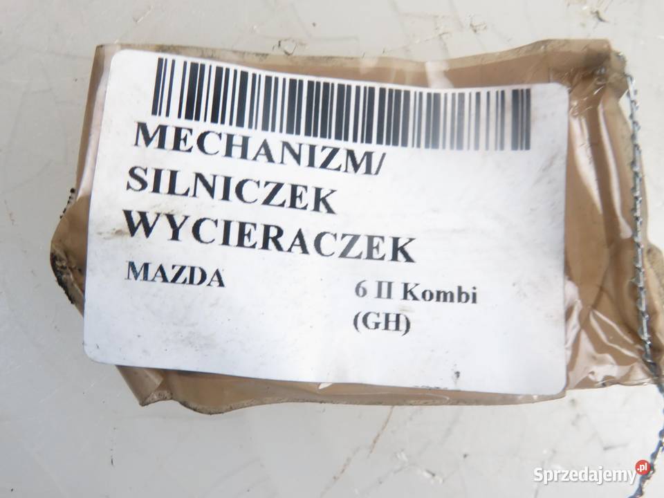 MECHANIZM WYCIERACZEK MAZDA 6 II GH 1593001431 Mechanizmy wycieraczek