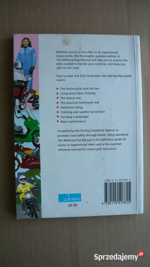 Książka do nauki jazdy motorem motocyklem Sokółka