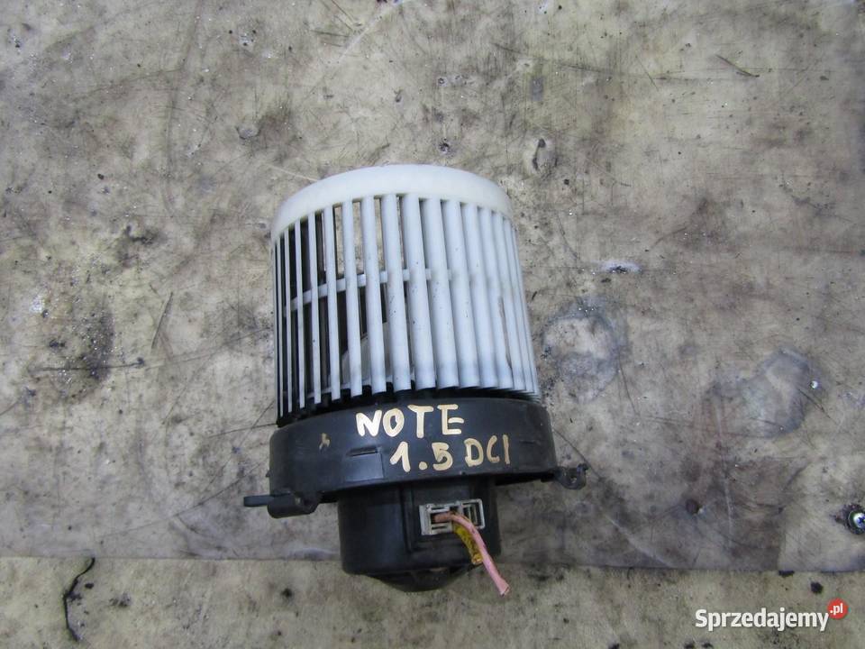 DMUCHAWA WENTYLATORA NAWIEWU ORGINAŁ NISSAN NOTE