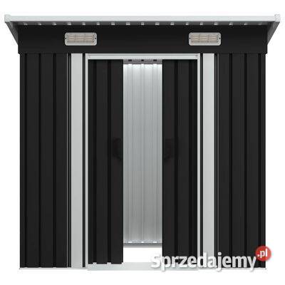 vidaXL Szopa ogrodowa antracytowa mazowieckie Warszawa