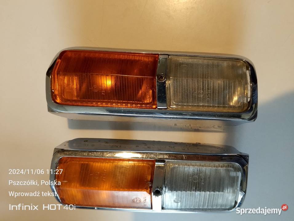 Światła Przednie FIAT 125 Pszczółki sprzedam