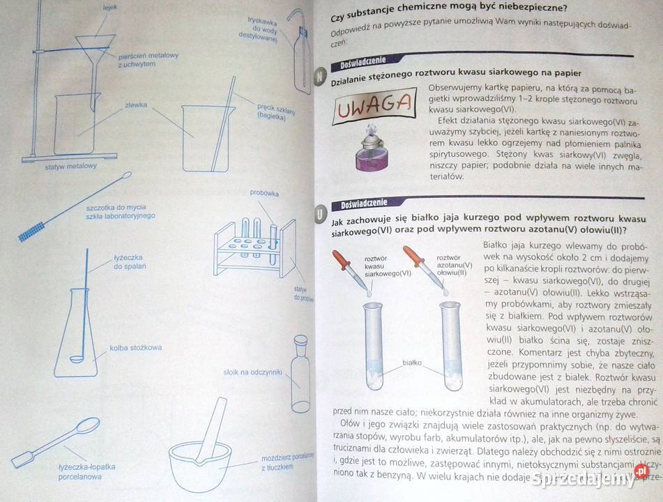 Chemia 1 Podręcznik Bożena Kałuża Andrzej Reych Chełm