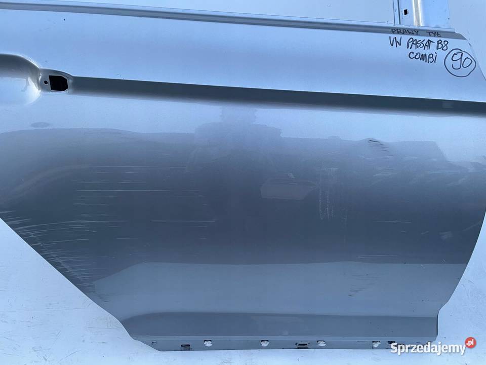 VW PASSAT B8 KOMBI DRZWI TYŁ TYLNE PRAWE