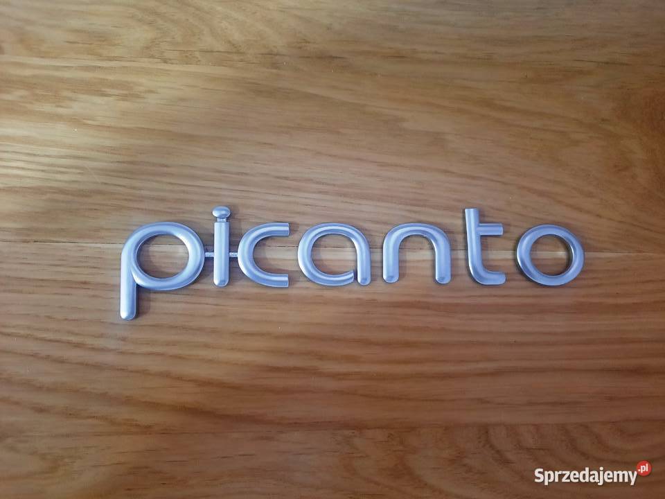 PICANTO Logo Kia emblemat klapa tył III 2017